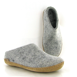 ISIS 2 SLIP ON LEATHER GREY B01:Laine/Gris