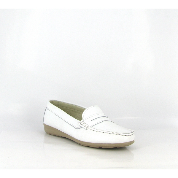 Semelflex mocassins noami blanc