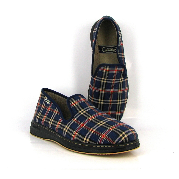 Semelflex charentaises super hugo bleu