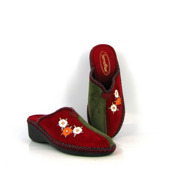 Semelflex mules appoline 2 bordeaux